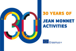Logo del 30 Aniversario de la Cátedra Jean Monet